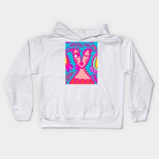 NEON GIRL Kids Hoodie